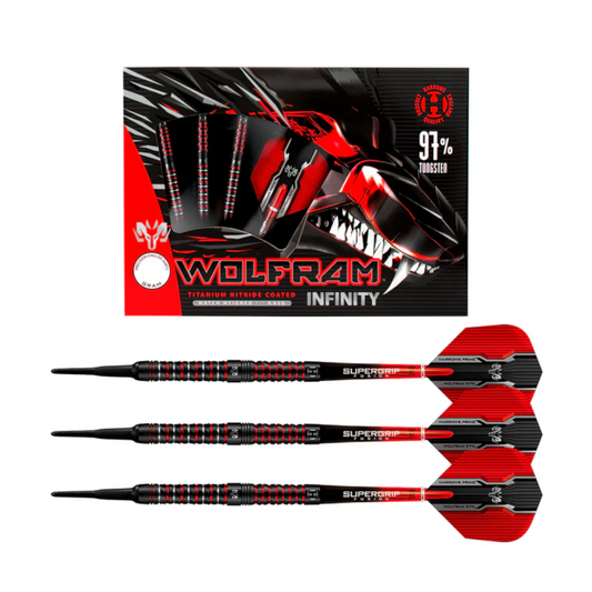 Softdart HARROWS Wolfram Infinity 97%