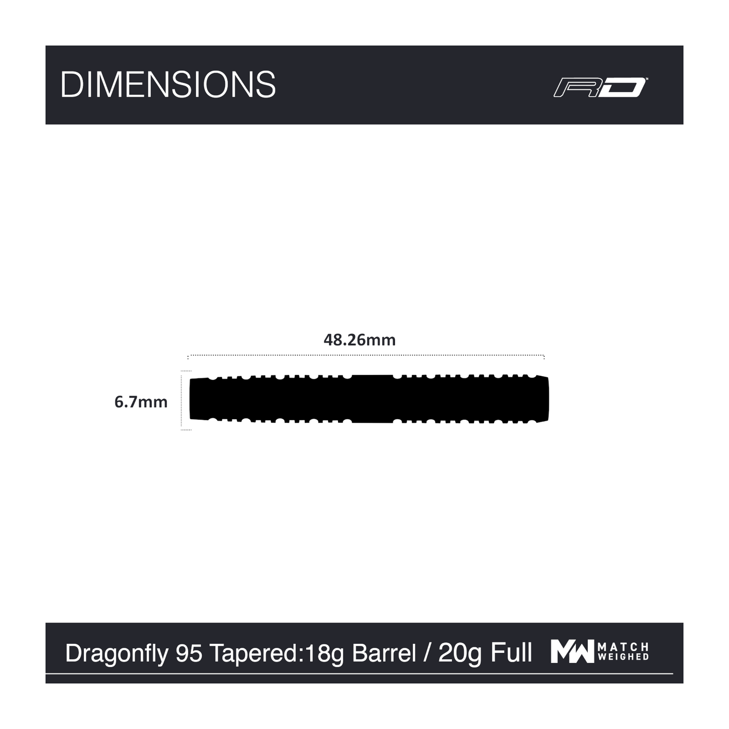 Softdart REDDRAGON Dragonfly 95 Black - Torpedo 95%