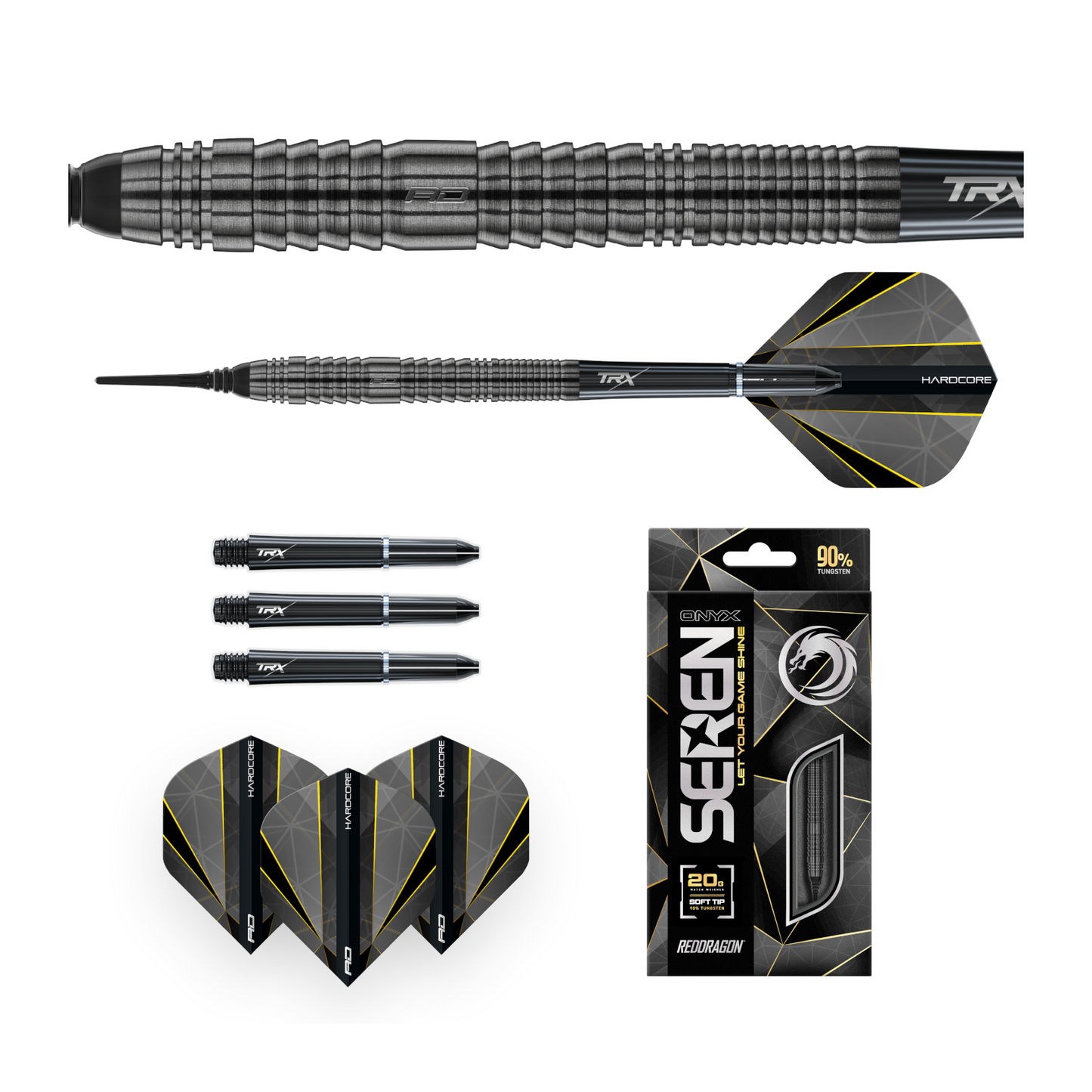 Softdart REDDRAGON Seren 2 Onyx 90%
