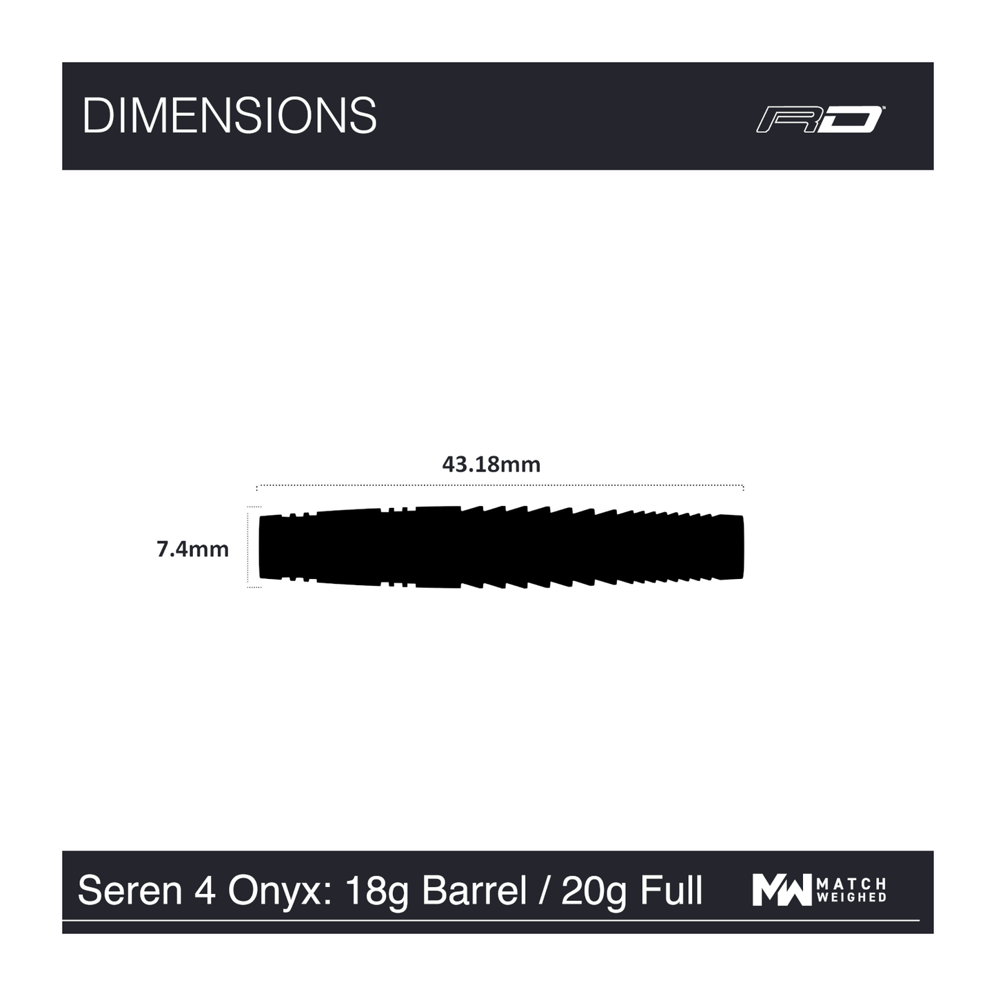 Softdart REDDRAGON Seren 4 Onyx 90%