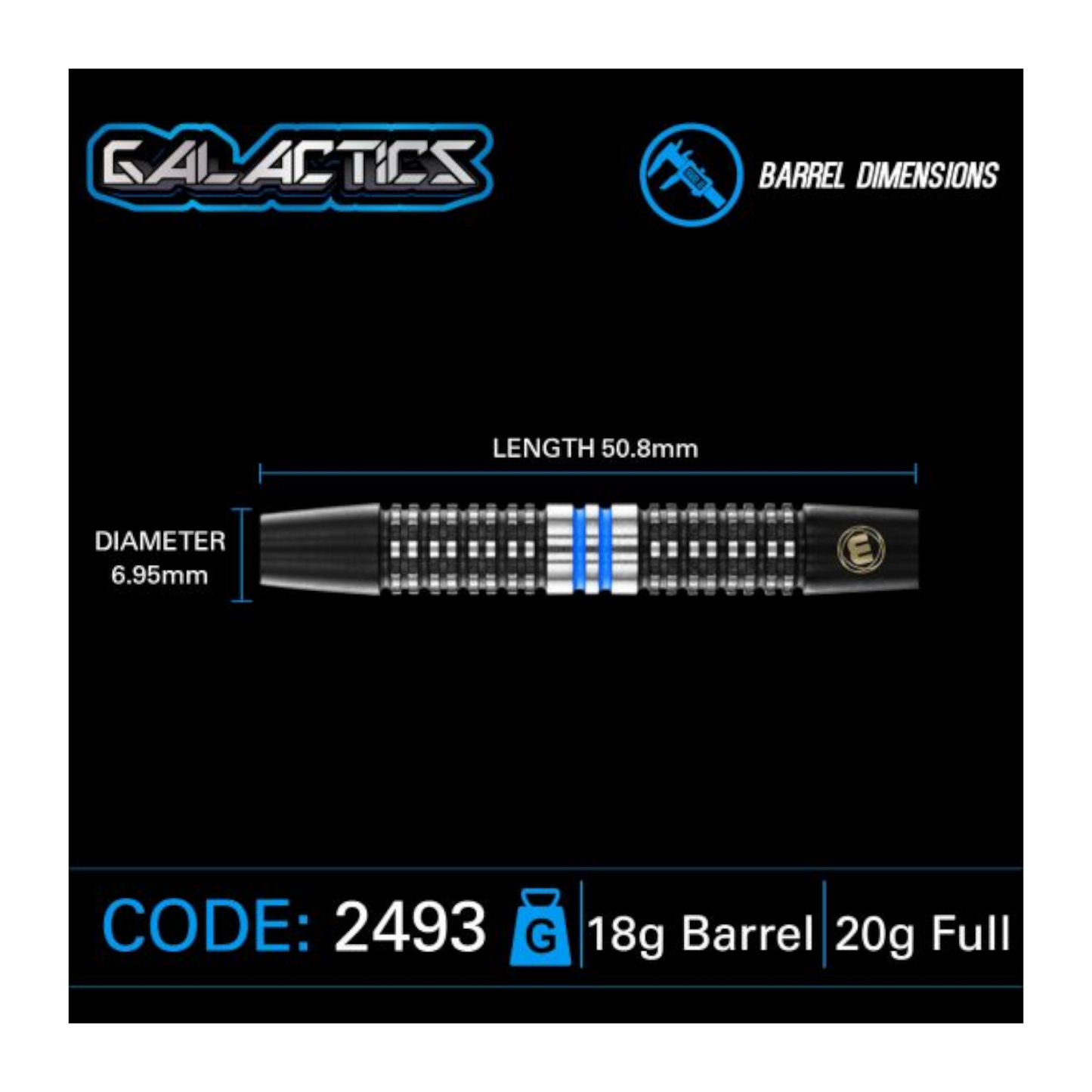 Softdart WINMAU Galactics 90%