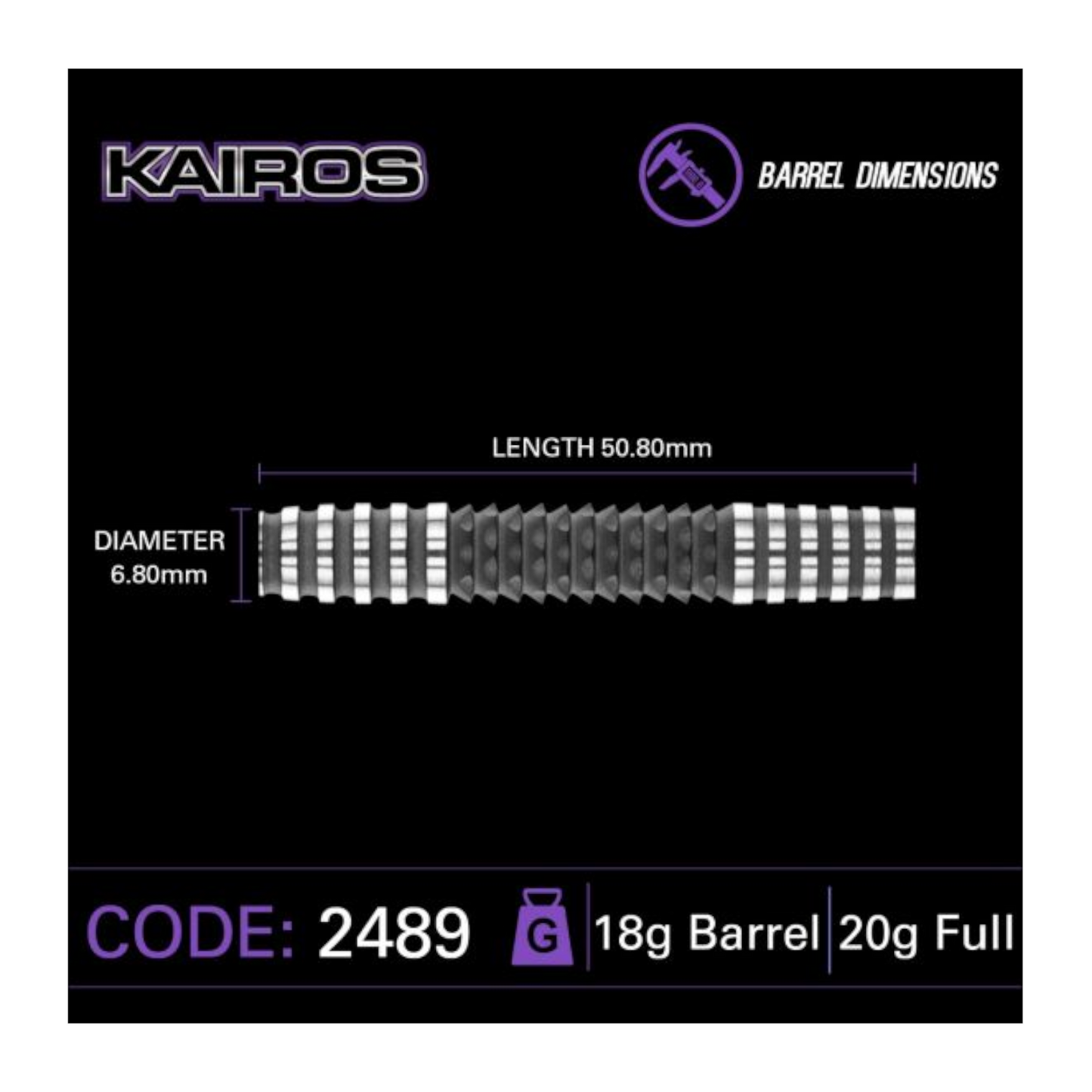 Softdart WINMAU Kairos 2 90%