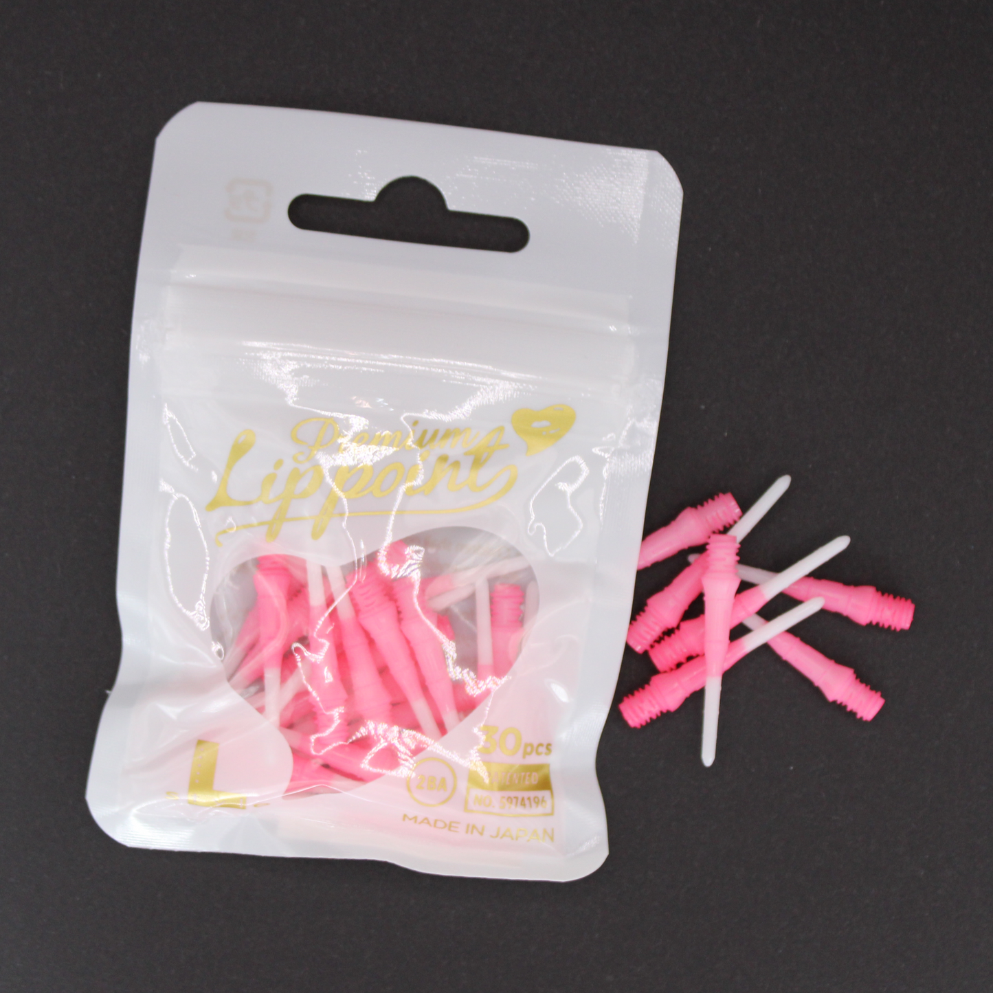 Softdart Spitzen L-Style LIPPOINT PREMIUM TwoTone Pink 30stk.