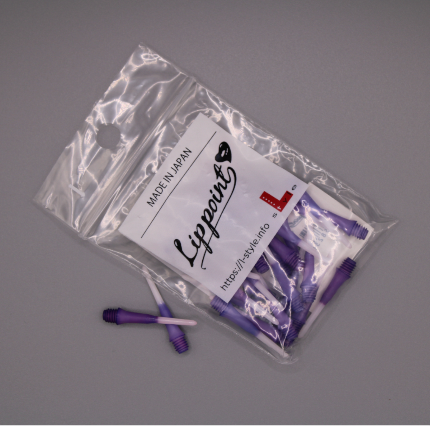 Softdart Spitzen L-Style LIPPOINT TwoTone Purple 30stk.