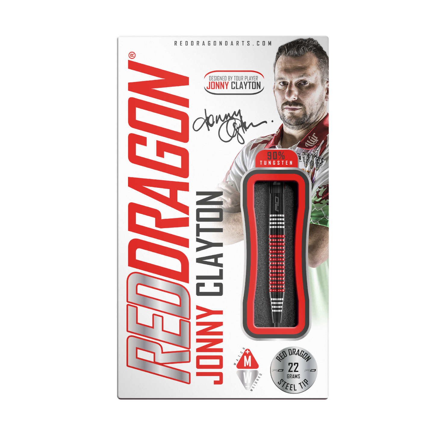 Steeldart REDDRAGON Jonny Clayton SE 90%