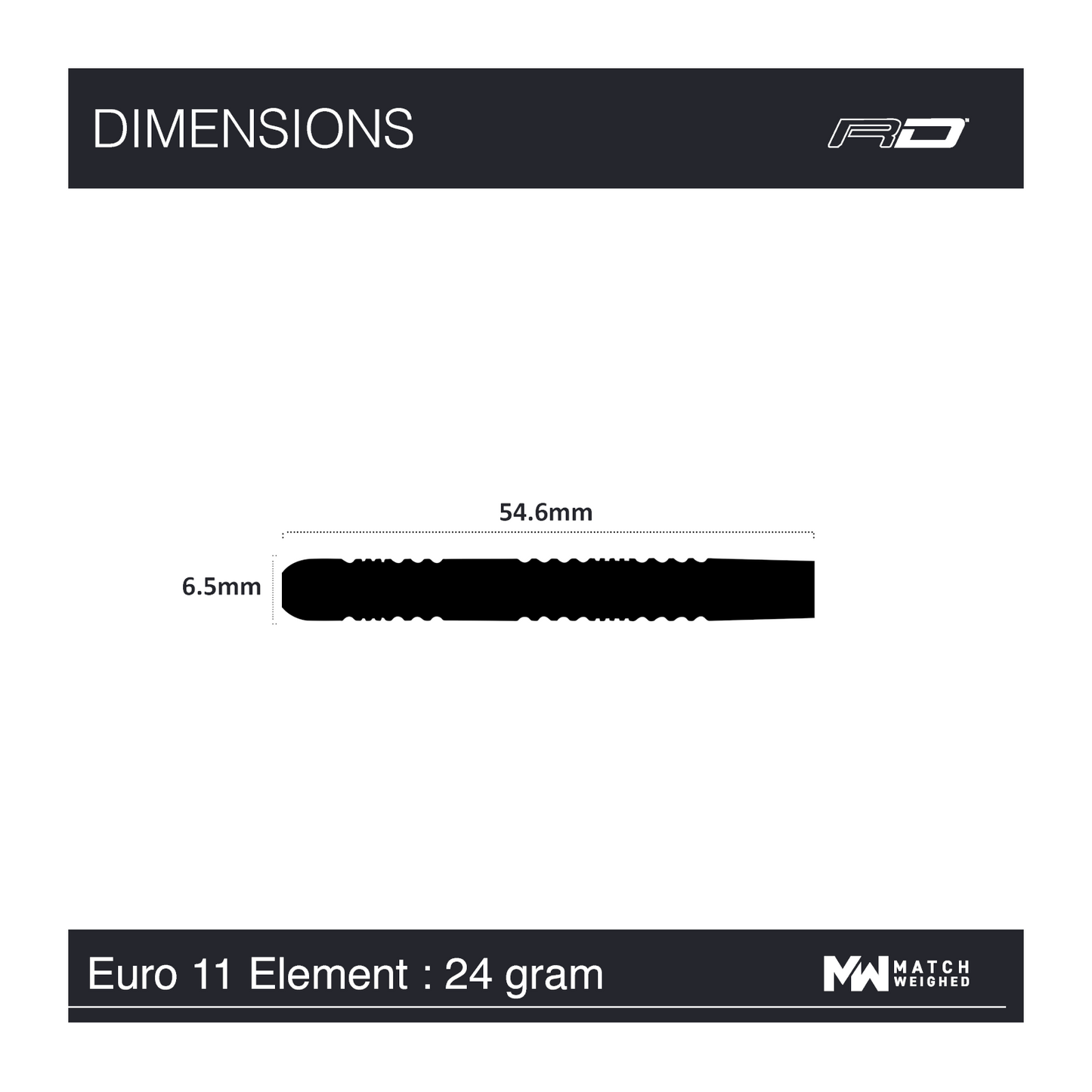 Steeldart REDDRAGON Peter Wright Euro 11 Element 90%