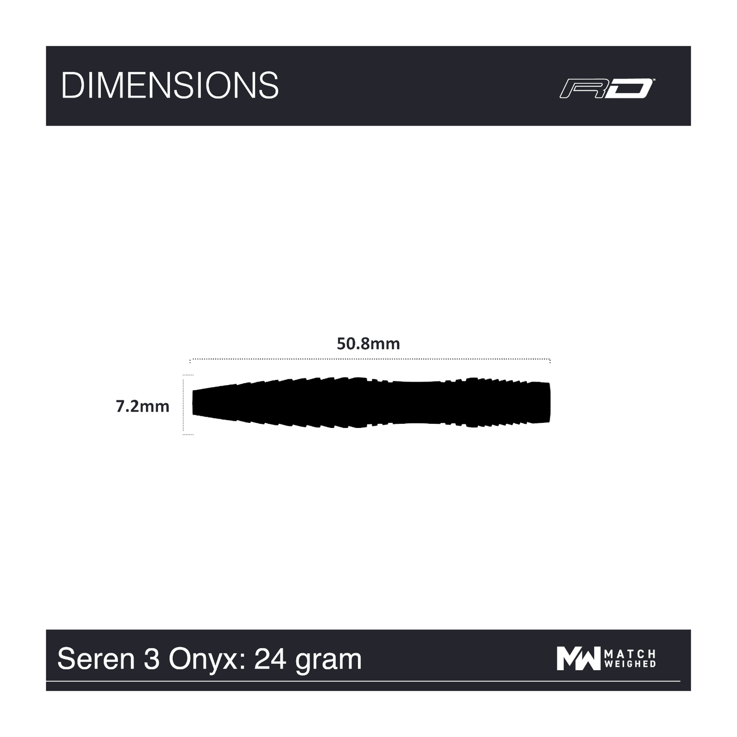 Steeldart REDDRAGON Seren 3 Onyx 90%