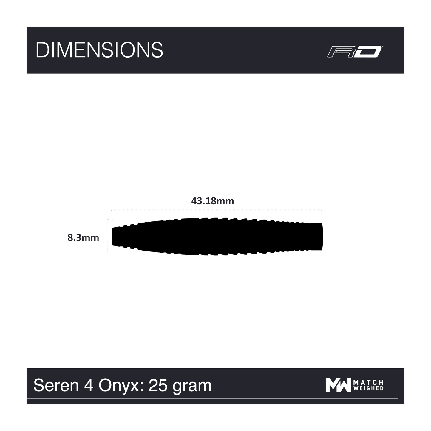 Steeldart REDDRAGON Seren 4 Onyx 90%