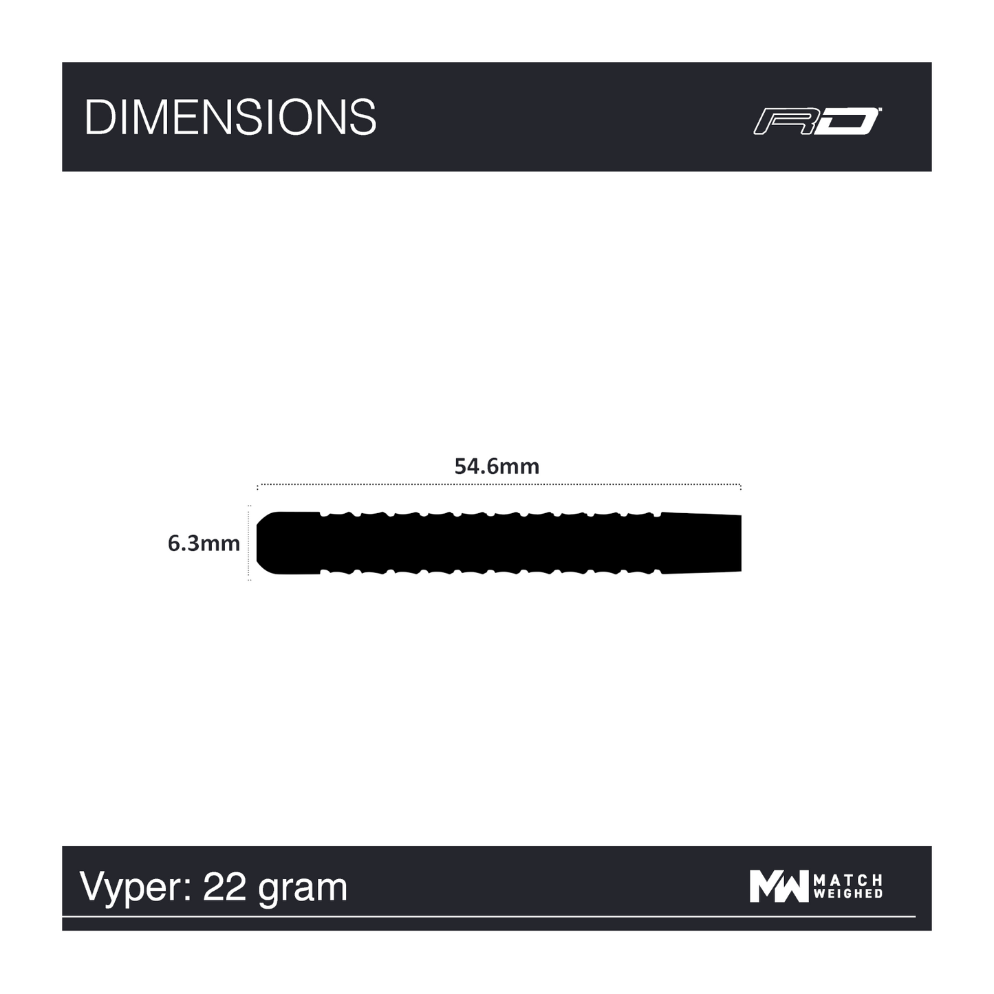 Steeldart REDDRAGON Peter Wright Vyper 90%