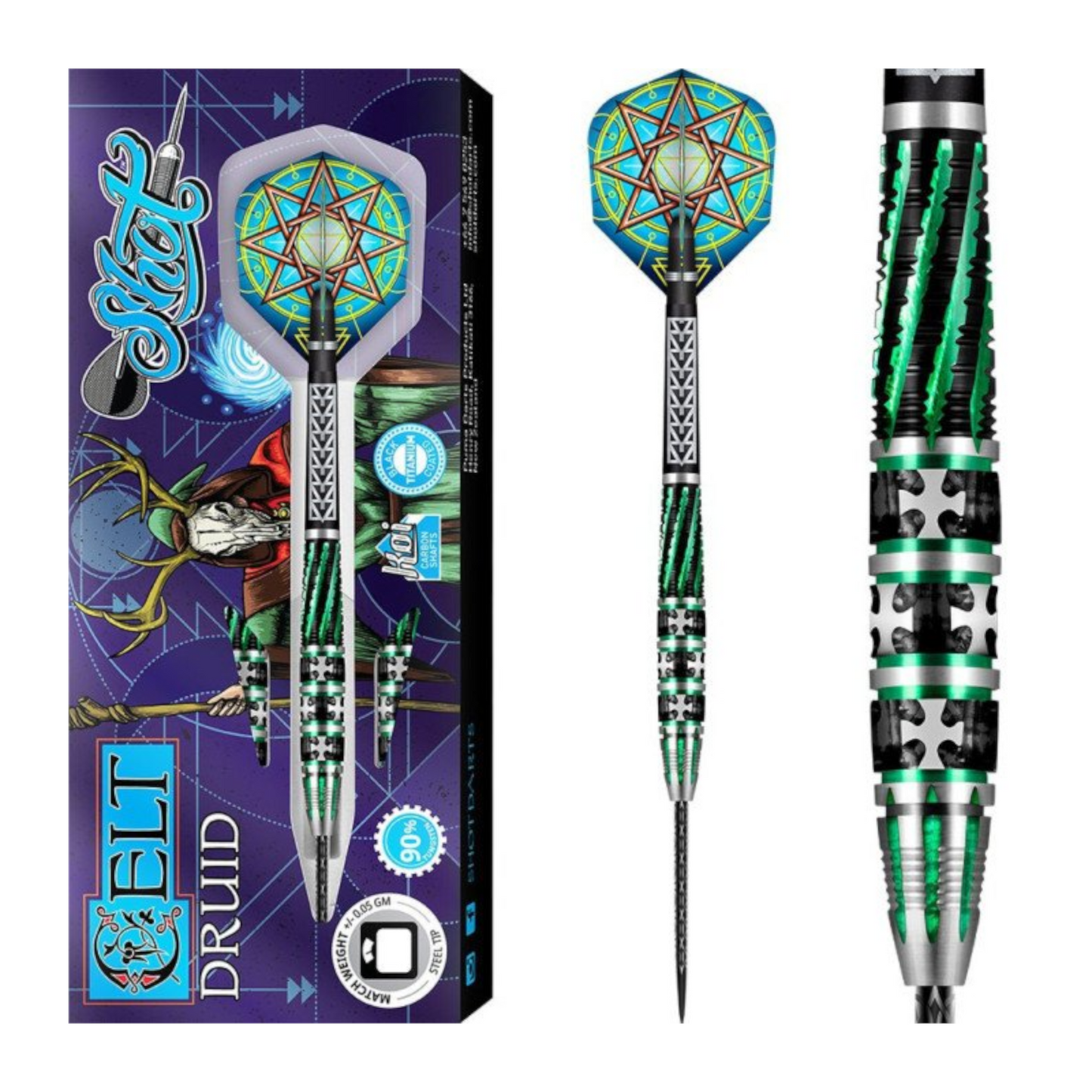 Steeldart SHOT Celt Druide 90%
