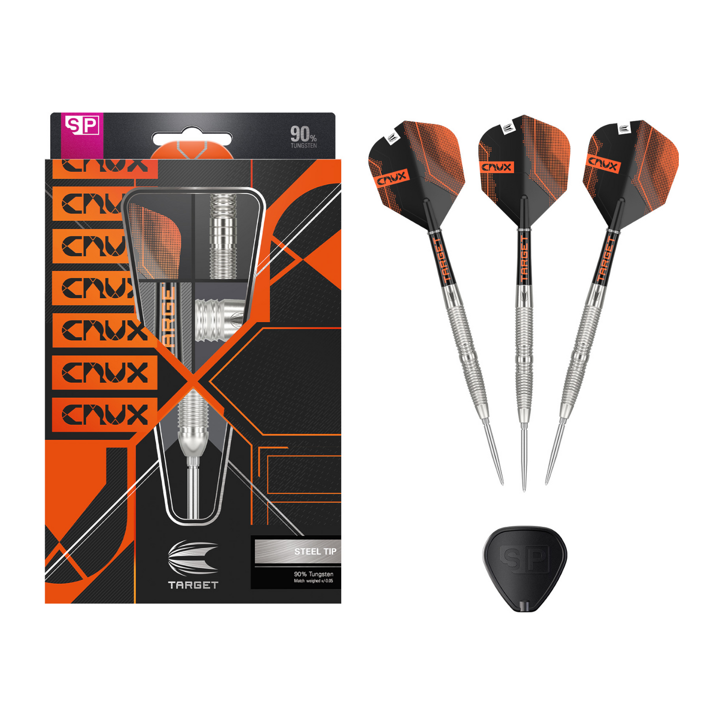 Steeldart TARGET CRUX 02 90% SP