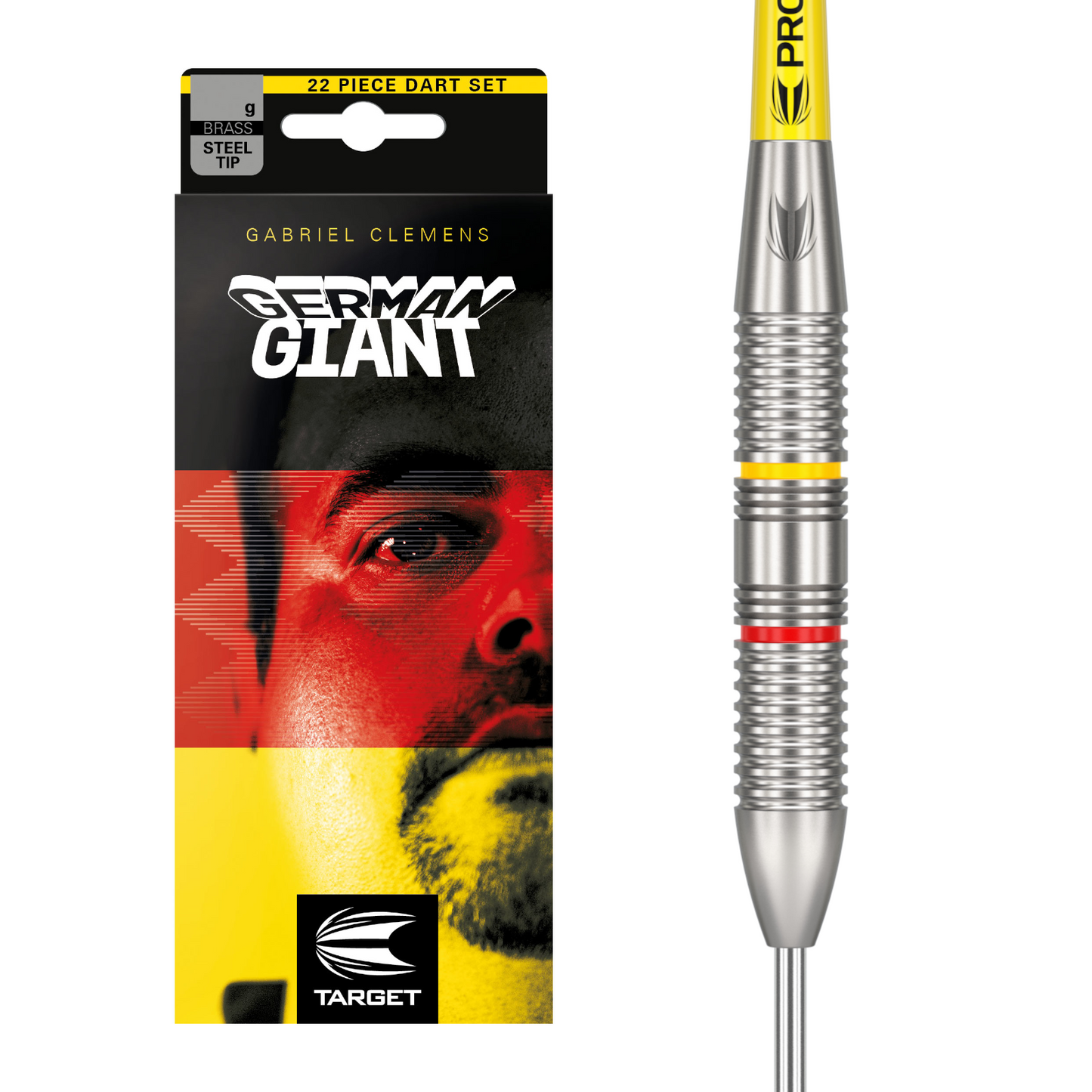 Steeldart TARGET GABRIEL CLEMENS BRASS