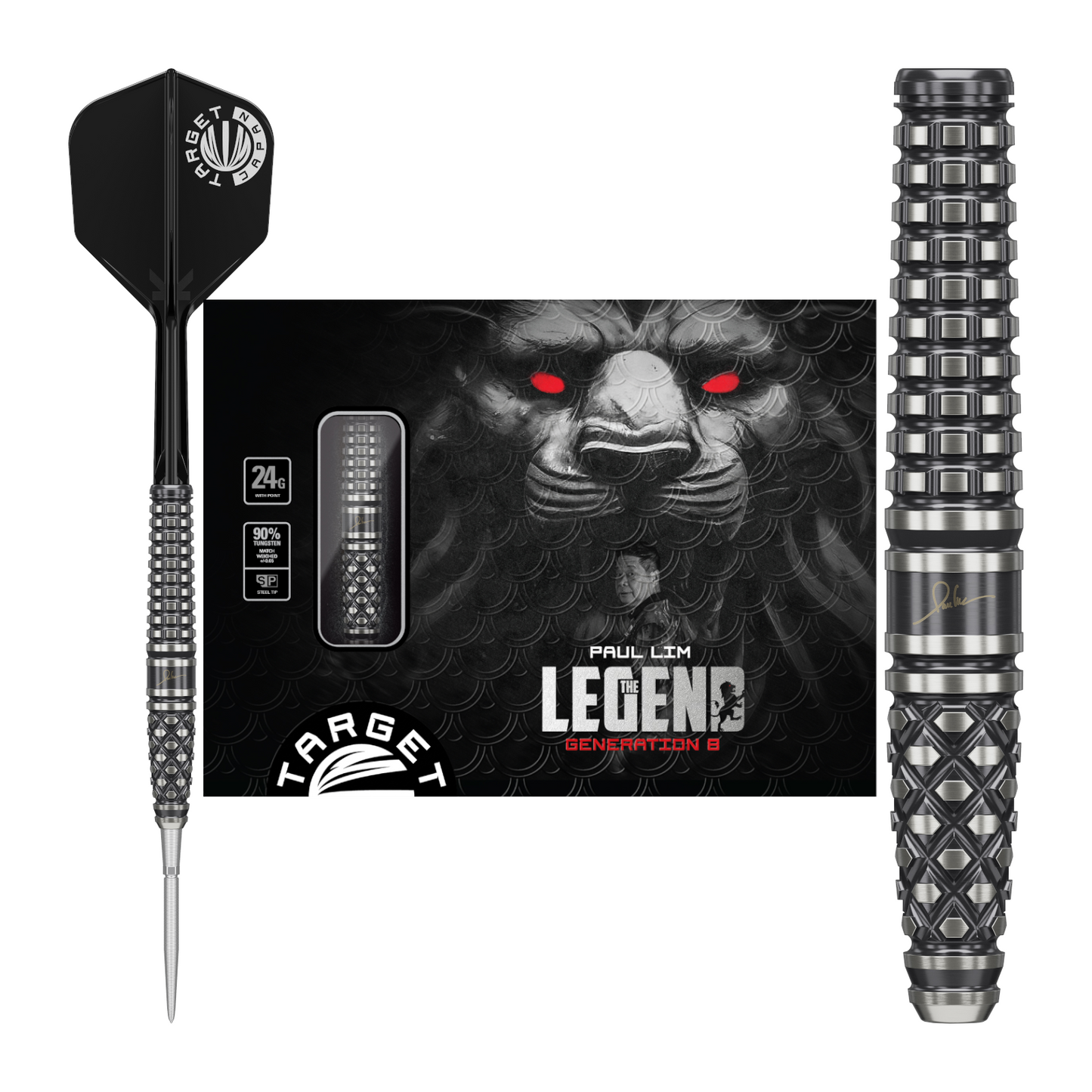 Steeldart TARGET JAPAN PAUL LIM THE LEGEND GEN8 90%