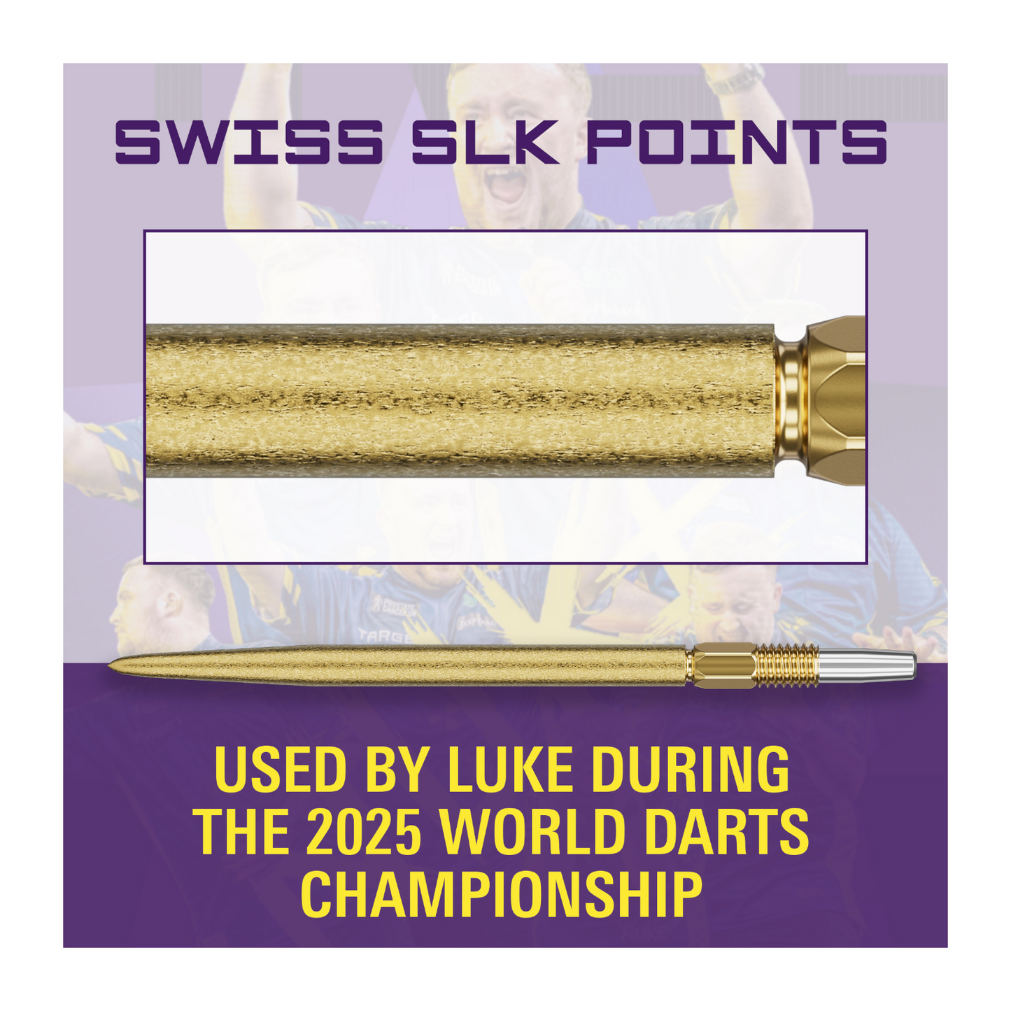 Steeldart TARGET Luke Littler World Champion Edition 90% Swiss Point