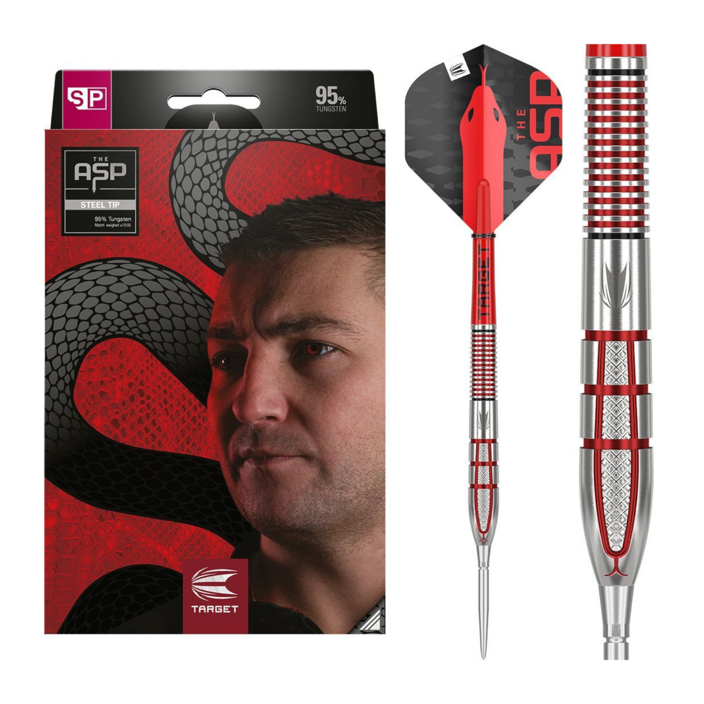 Steeldart TARGET Nathan Aspinall G2 95% Swiss Point