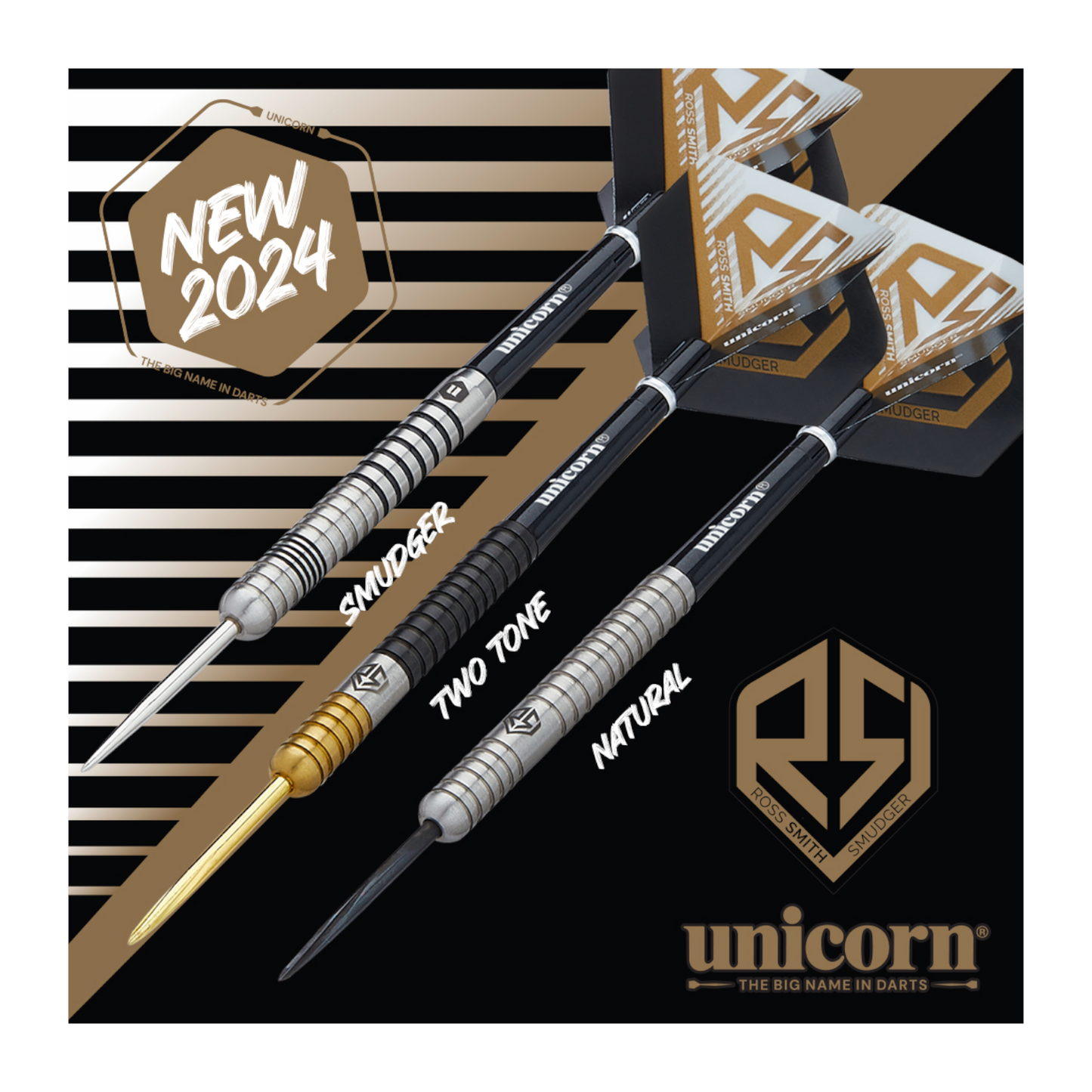 Steeldart Unicorn Ross Smith Smudger 80%