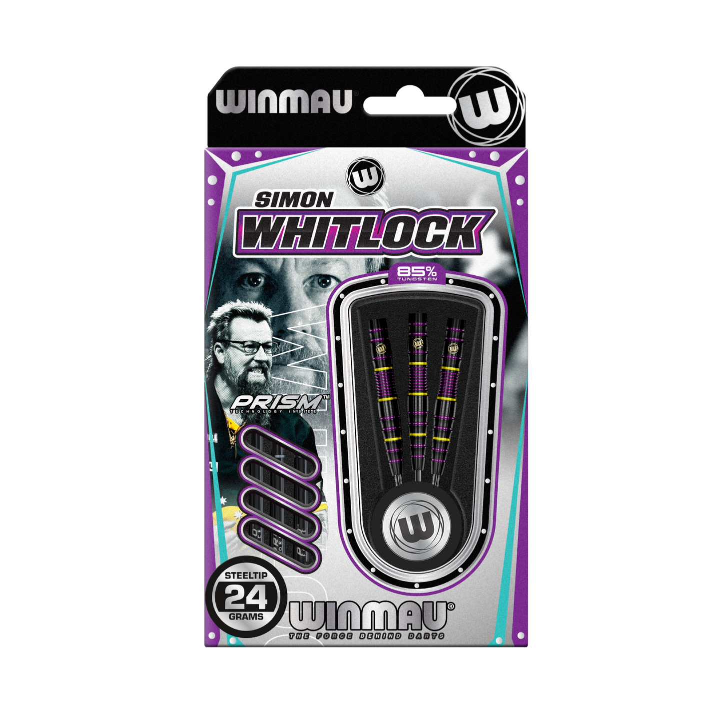 Steeldart WINMAU Simon Whitlock 85% "Wizard"