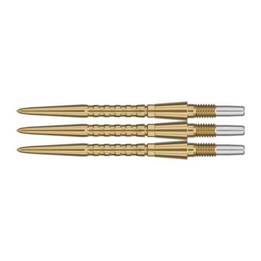 Steeldart Spitzen TARGET SWISS POINT Storm Surge Gold 30 mm