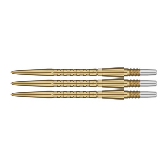 Steeldart Spitzen TARGET SWISS POINT Storm Surge Gold 35 mm