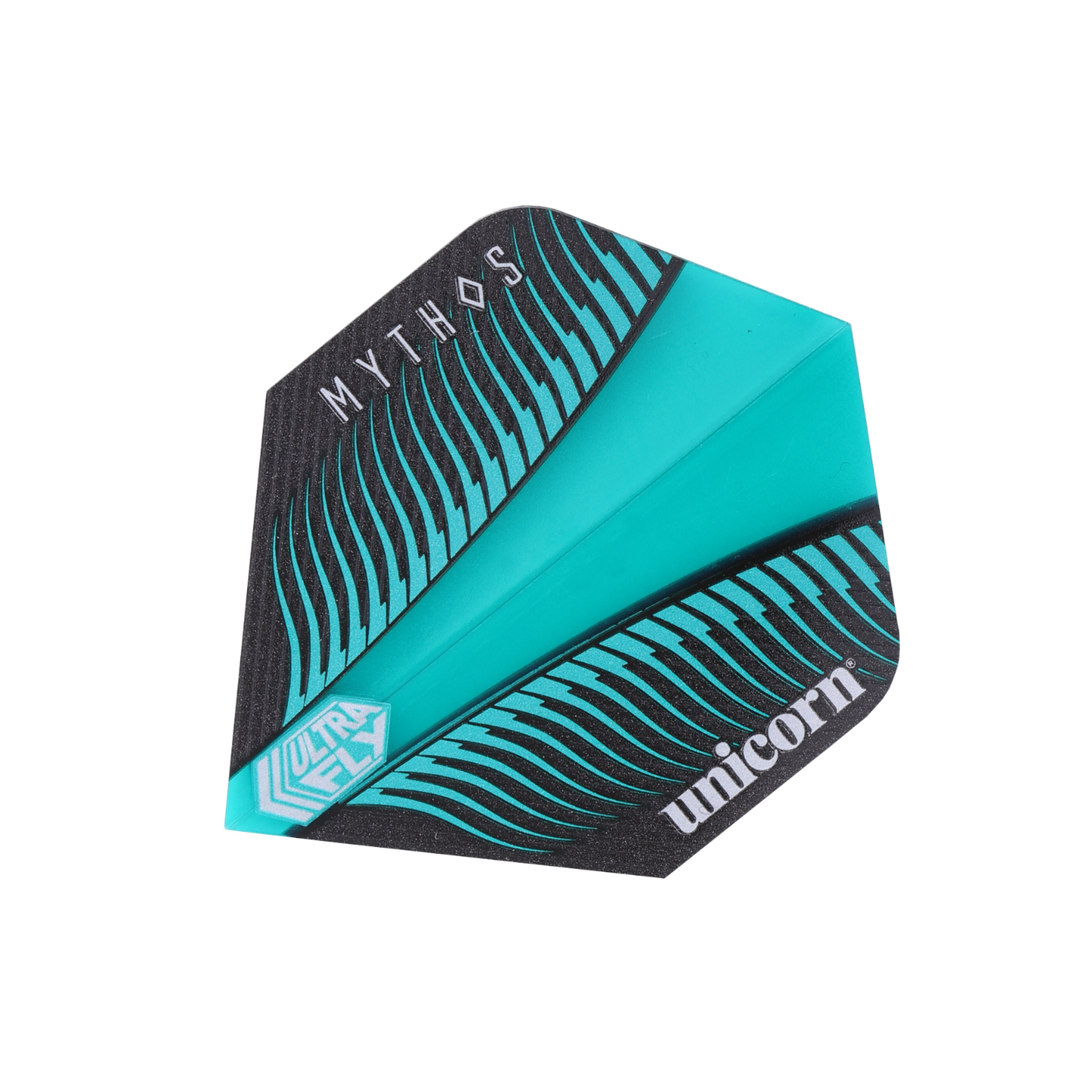 Dart Flight UNICORN Ultrafly 100 Mikron No.2 Mythos Griffin Teal