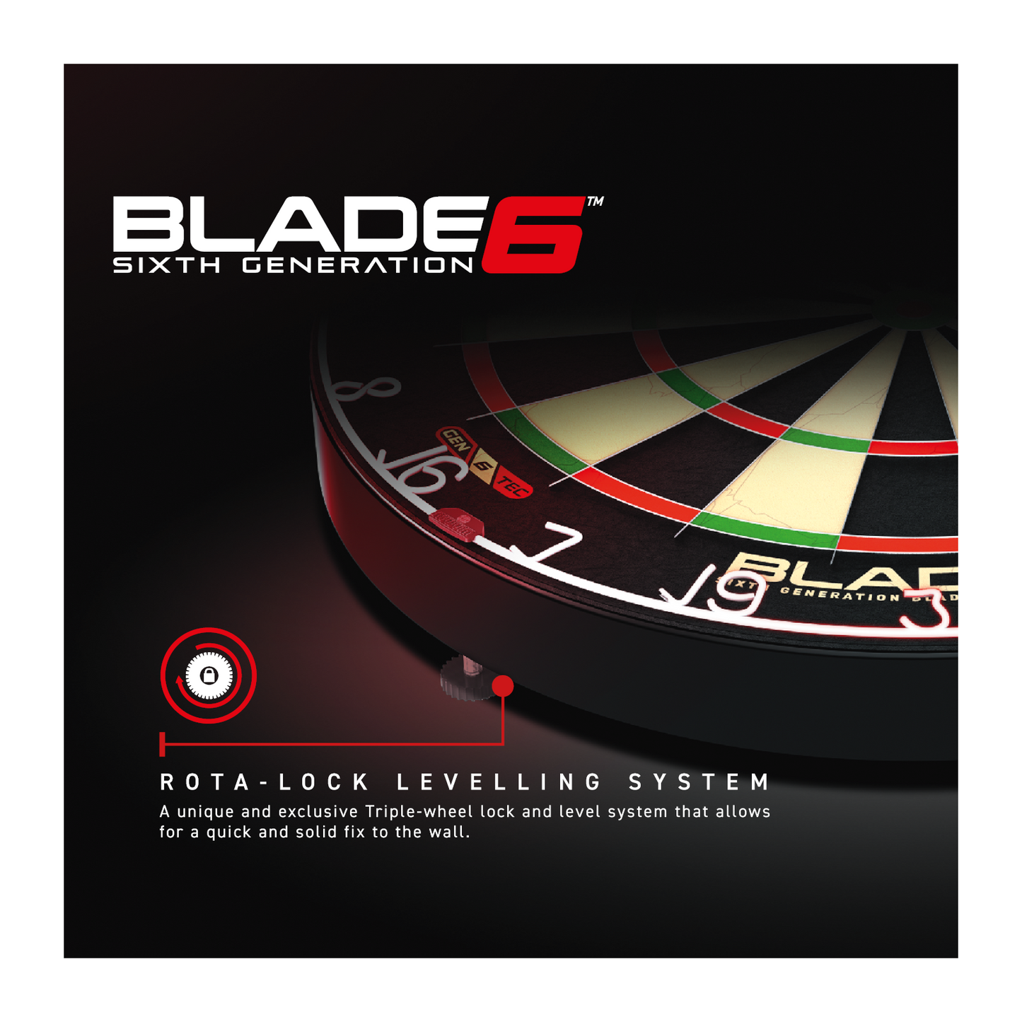 Dartboard WINMAU Blade 6