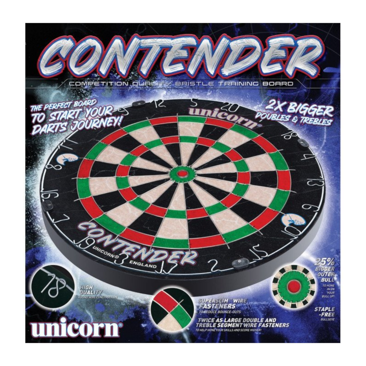 Dartboard UNICORN Contender