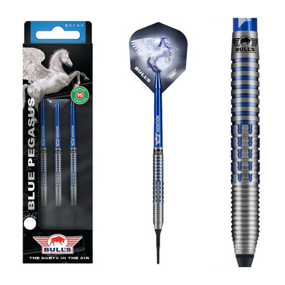 Softdart Bull's Blue Pegasus 95% A