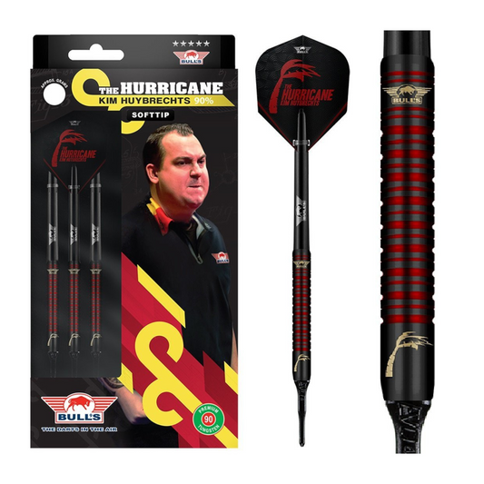 Softdart Bull's Kim Huybrechts 90% Black Titanium