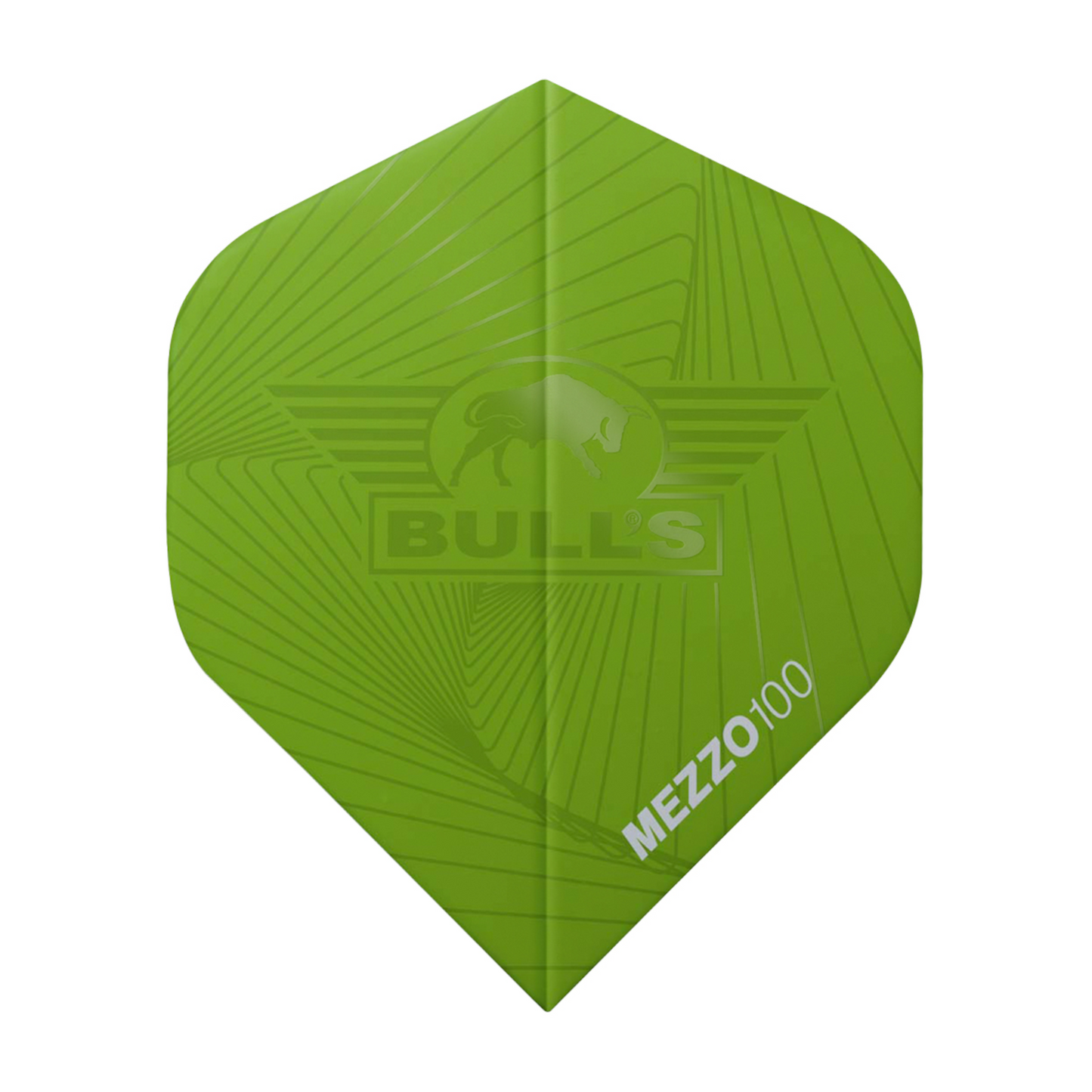 Dart Flight Bull's Mezzo 100 Green No.2