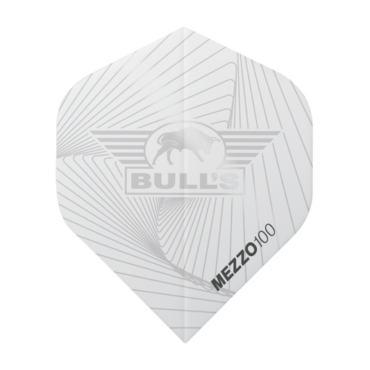 Dart Flight Bull's Mezzo 100 White No.2