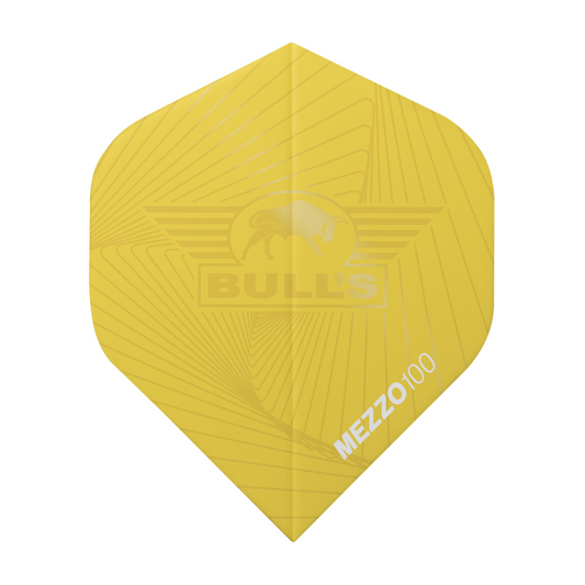 Dart Flight Bull's Mezzo 100 Yellow No.2