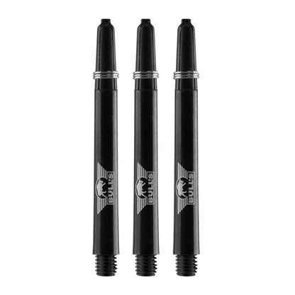 Dart Shaft Bull's 5-Pack Nylon The Original Black + Ring