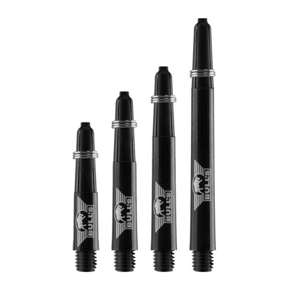 Dart Shaft Bull's 5-Pack Nylon The Original Black + Ring