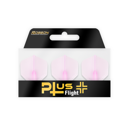 Dart Flight Robson Plus Flight No.2 Crystal Clear Pink