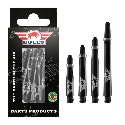 Dart Shaft Bull's Dura Shaft Test Kit - 4 Sets Nylon Shafts