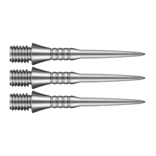 Dart Spitzen BULL'S Lance SR Titanium Conversion Points 30mm Silber