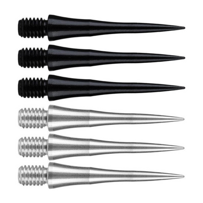 Dart Spitzen BULL'S Aviation Conversion Points Silber 30 mm