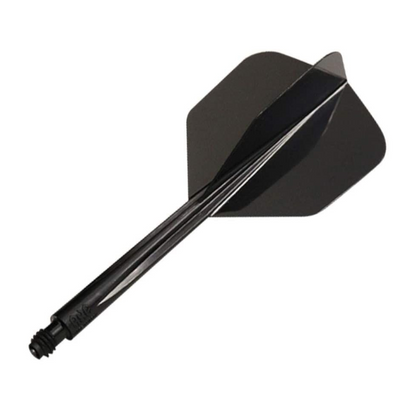 Dart Flights CONDOR Plain (Zero Stress) Black Small