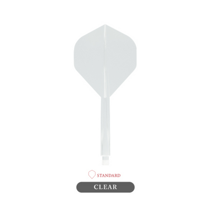 Dart Flights CONDOR AXE Clear Standard