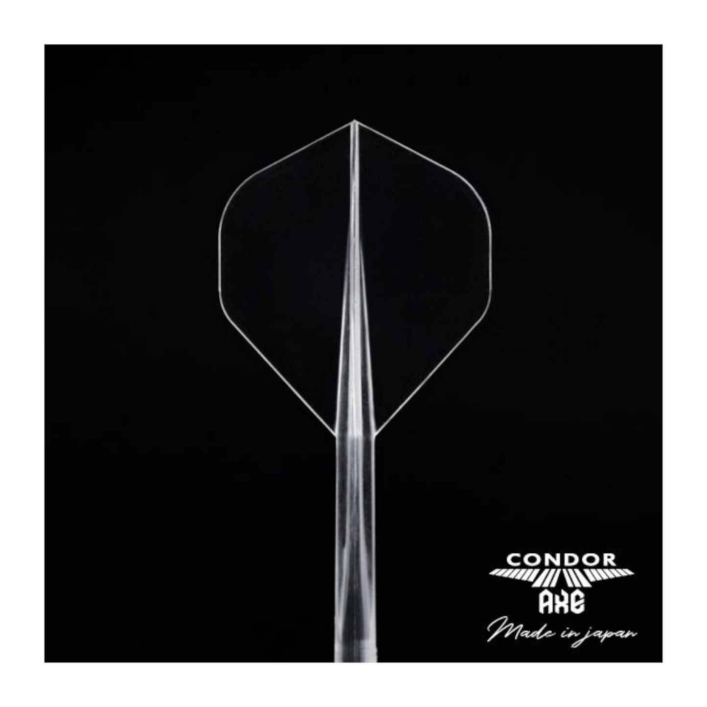 Dart Flights CONDOR AXE Clear Standard