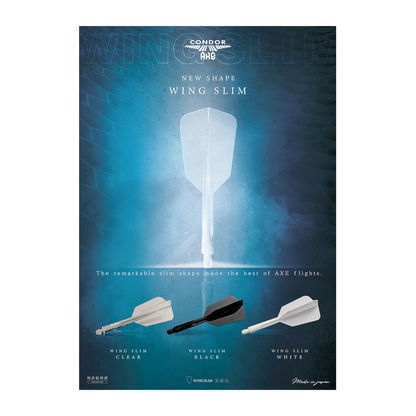 Dart Flight CONDOR Wing Slim Clear