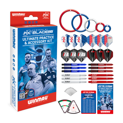 Dart Zubehör WINMAU PDC Ultimate Übungs- und Zubehör-Kit