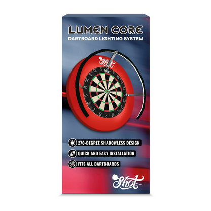Dartboard Beleuchtung Shot Lumen Core Dartboard-Beleuchtungssystem