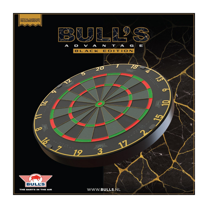 Dartscheibe BULL'S Advantage Black Dartboard