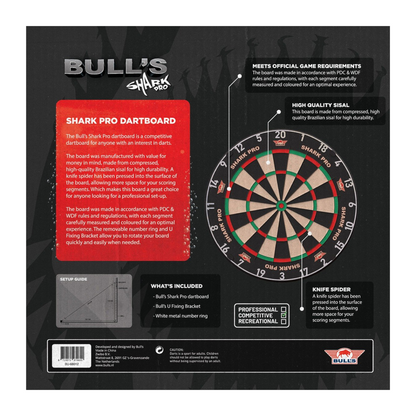 Dartboard Bull's Shark Pro