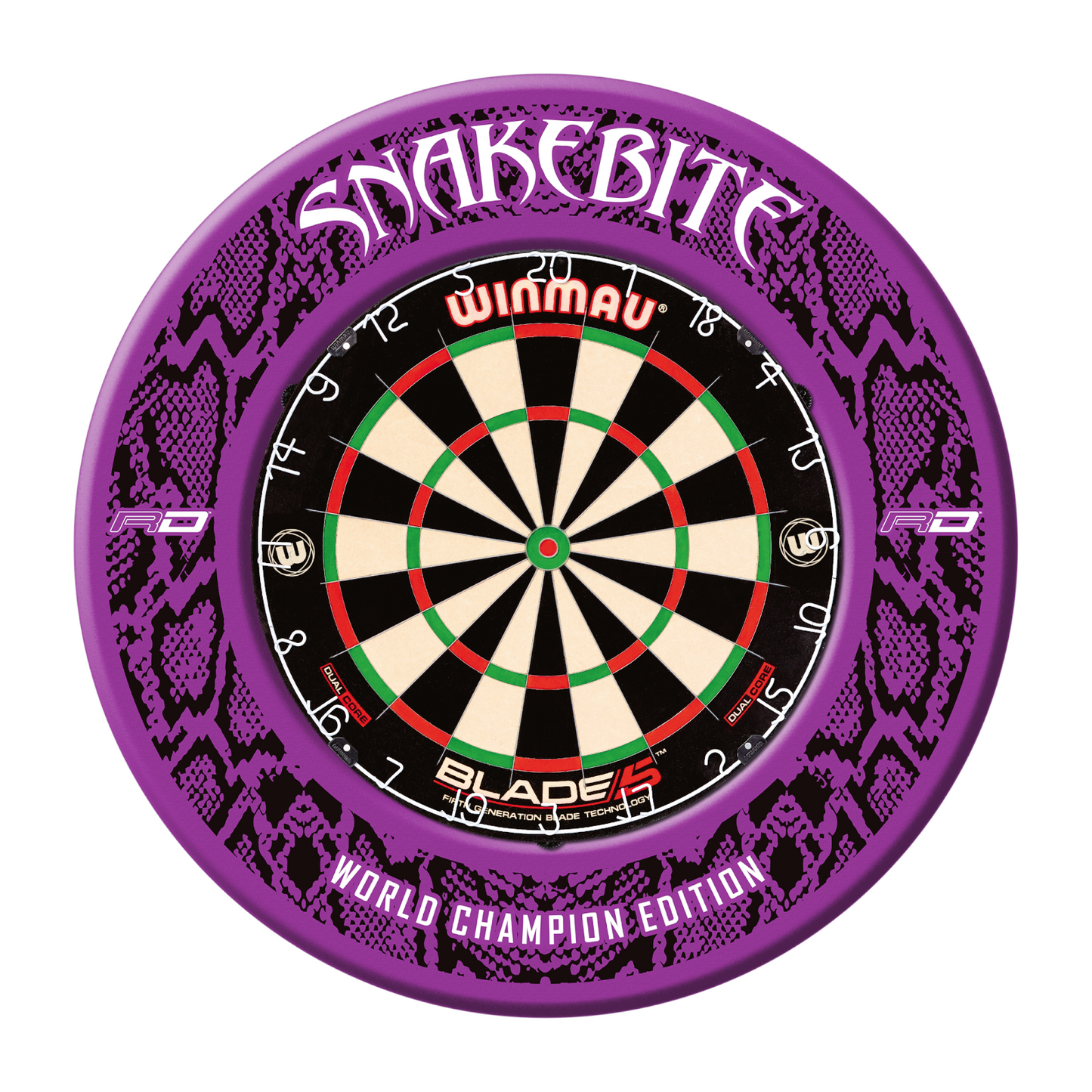 Dartboard Surround REDDRAGON Peter Wright Snakebite World Champion Edition