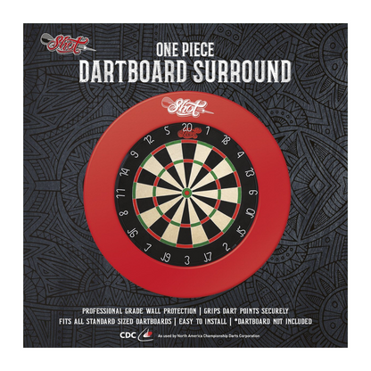 Dartboard Surround SHOT Red