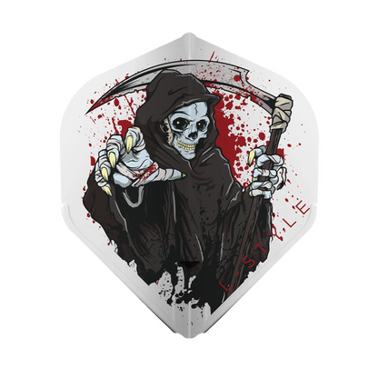 Dart Flights L-Style Signature Champagne Flight: L1EZ Standard Adam Stella v1 White