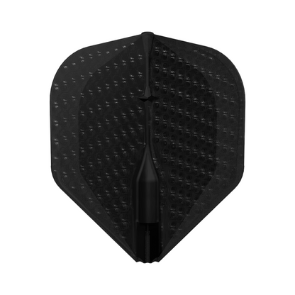 Dart Flights L-Style L1EZ DIMPLE Schwarz