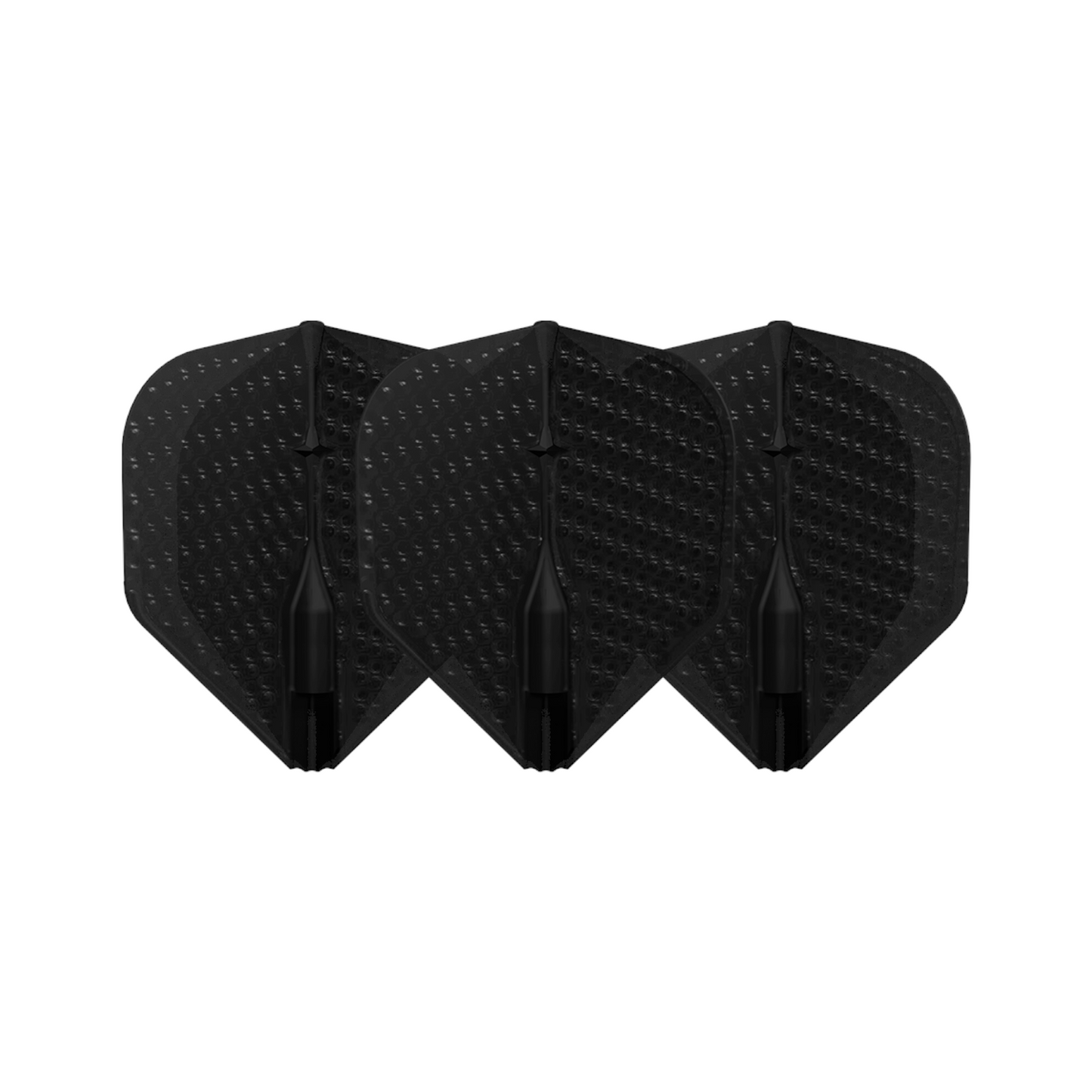 Dart Flights L-Style L1EZ DIMPLE Schwarz